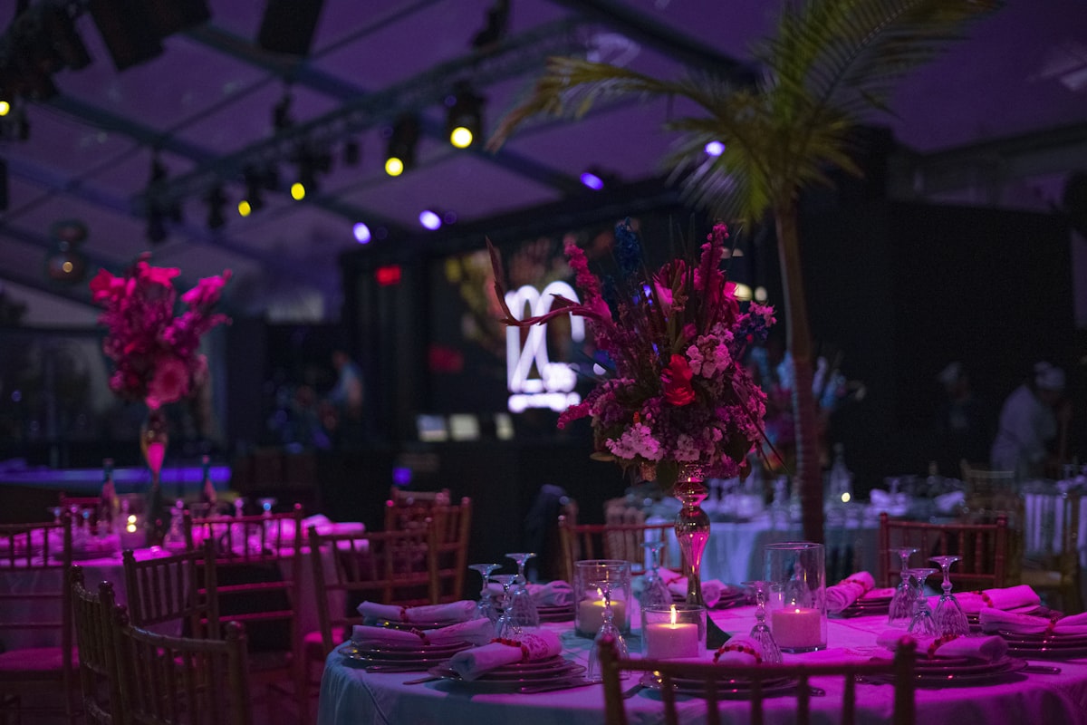 Evento social al aire libre